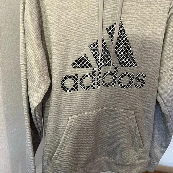 Men Adidas hoodie sweater size M New without Tags - Picture 3 of 7